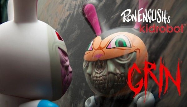 Kidrobot-Ron-English--GRIN-CHASE-Dunny-8-inch