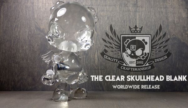 Huck-gee-Skullhead-Clear-Blank-resin-