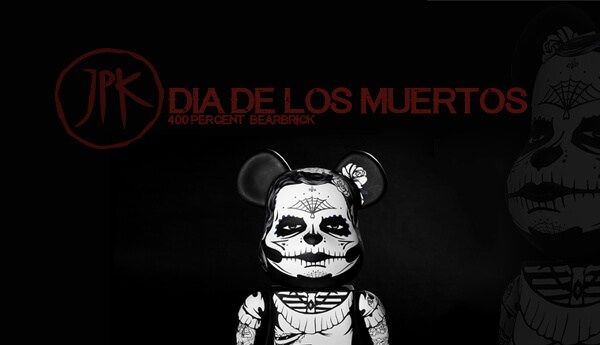 Dia-De-los-Muertos-by-JonPaul-Kaiser-JPK-Bearbrick-400-percent