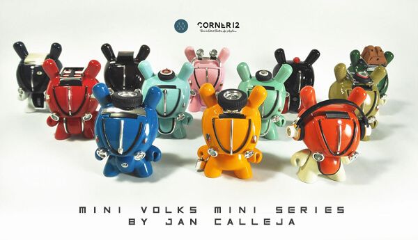 Mini Volks Dunny Series By Jan Calleja x Corner12