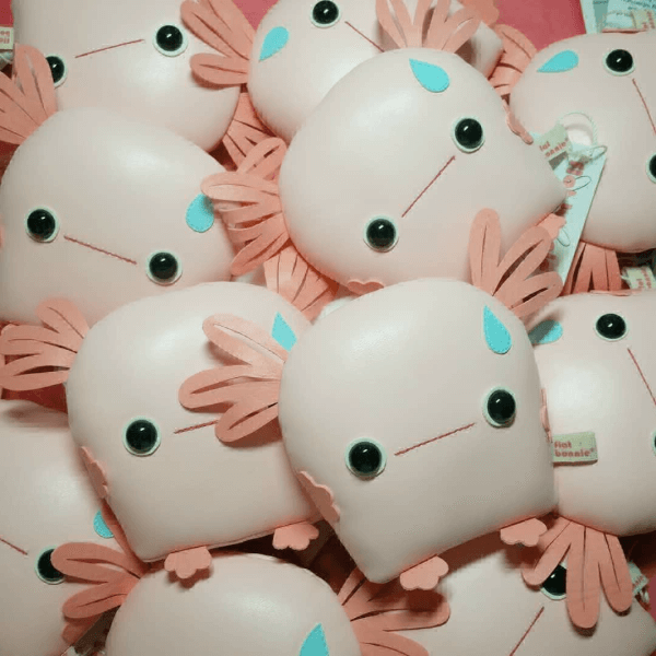 Baby Axolotl Plush Flatbonnie The Toy Chronicle