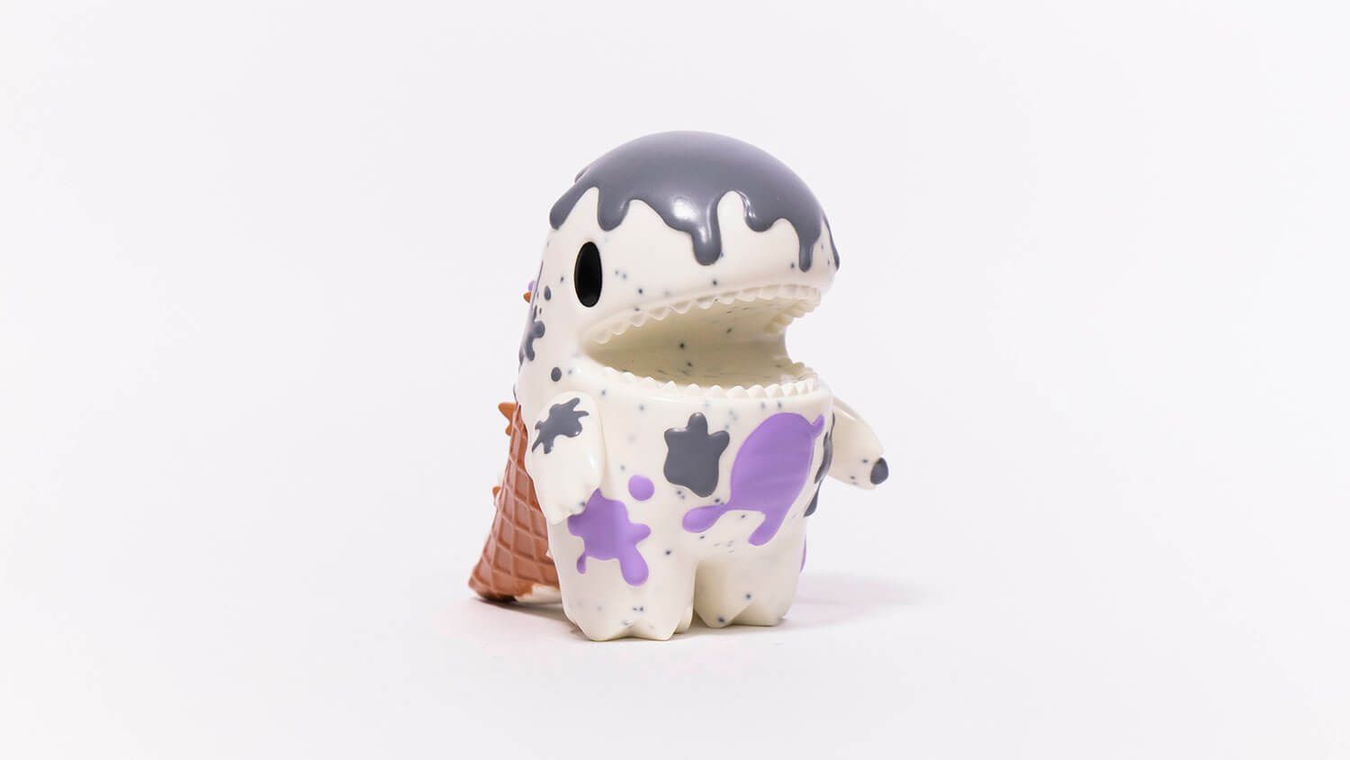 Chocolate Mint & Cookies & Cream Ice Cream Little Dino By Ziqi Monster  Little x Unbox Industries - The Toy Chronicle