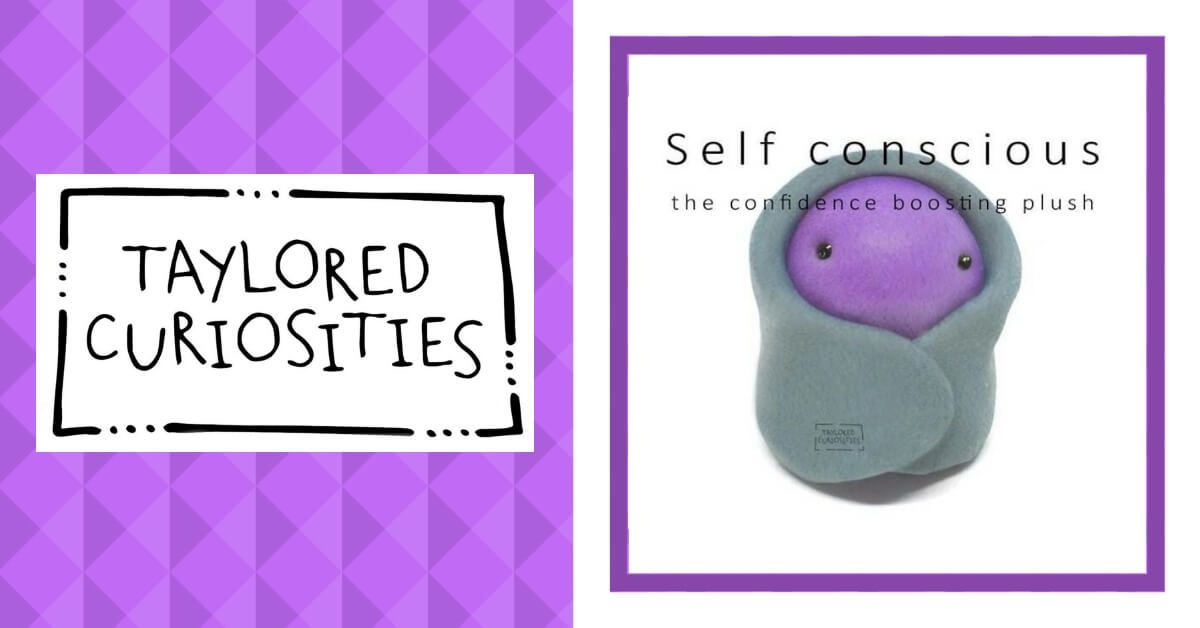 Taylored Curiosities Self Conscious aromatherapy plush art doll