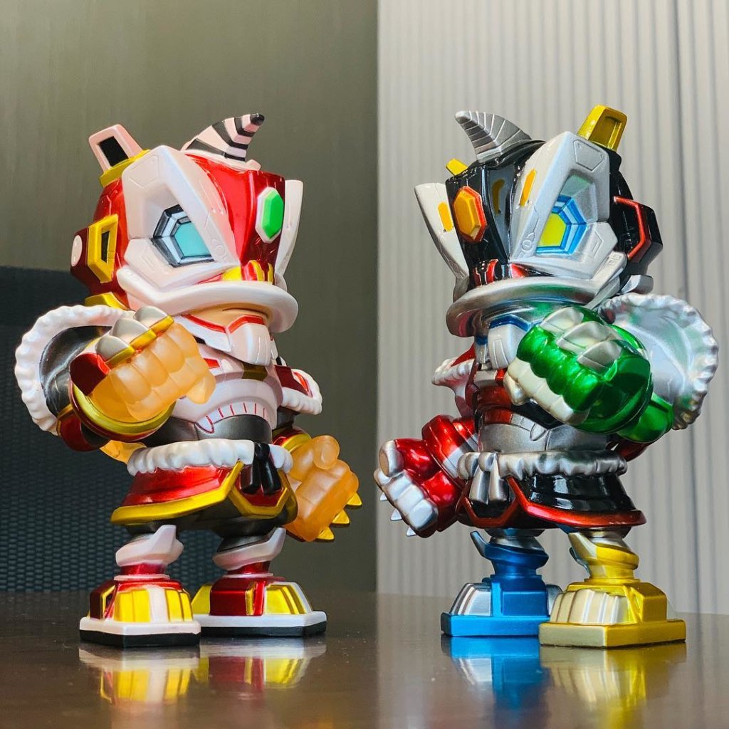 The Toy Chronicle Sc Braver Og Voltron Colour By Foon Wong X Bigboystoys Online Release
