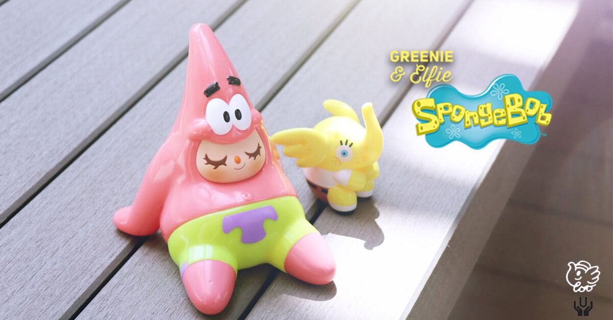 Patrick Greenie & Spongebob Elfie by Too Natthapong x Nickelodeon x Unbox  Industries Worldwide Release - The Toy Chronicle