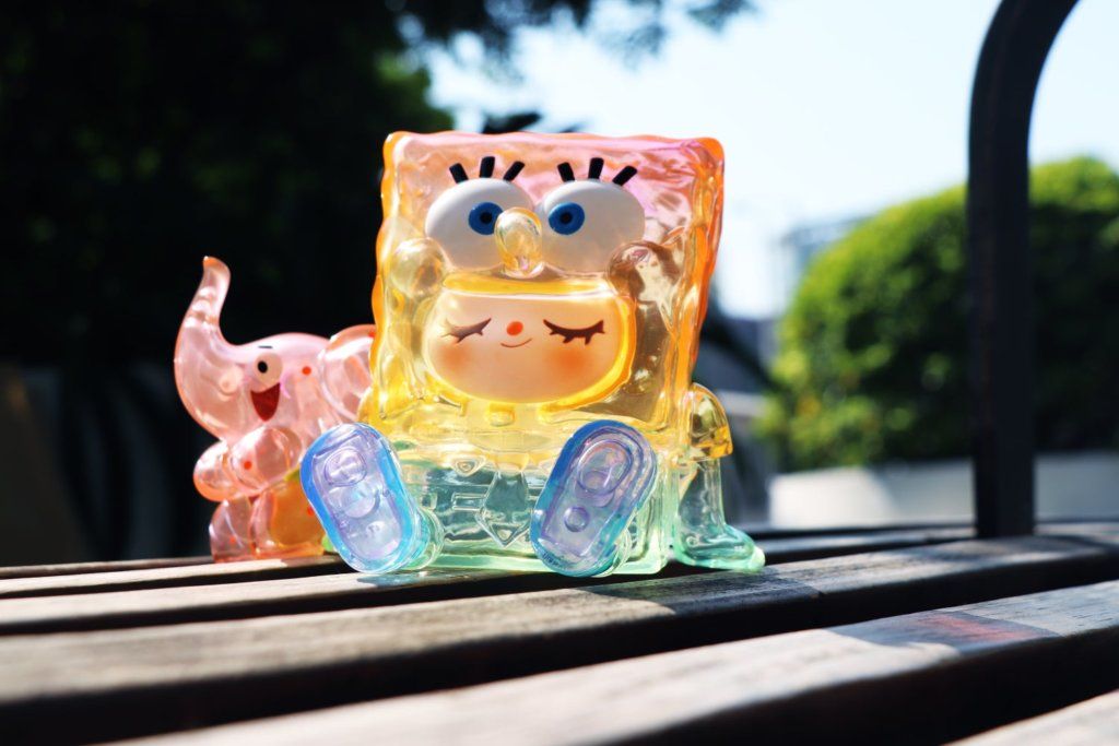 SPONGEBOB GREENIE & PATRICK ELFIE Rainbow Edition by Too Nathapong x Unbox  Industries Online Release - The Toy Chronicle