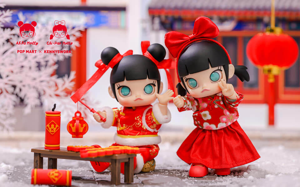 The Toy Chronicle Cny Molly Bjds By Kenny Wong X Pop Mart