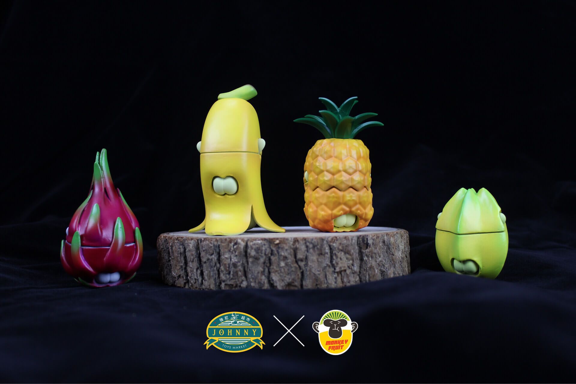 Monkey Fruit: Banana Monkey by Johnny Sheep x Beastoys - The Toy Chronicle