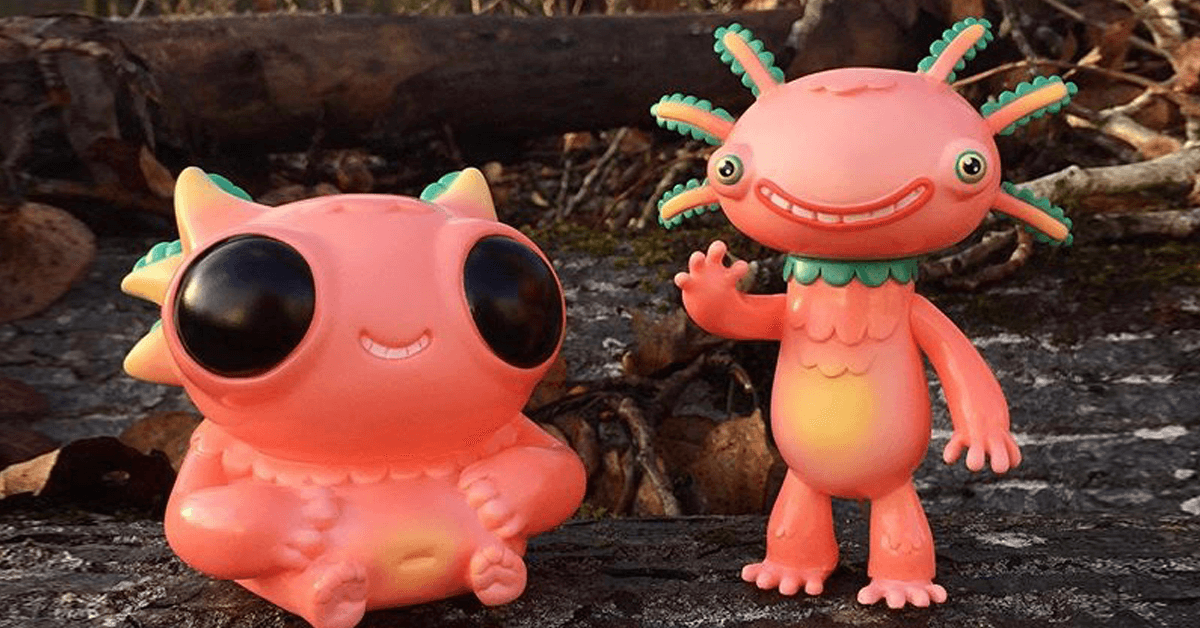 Salmon Sunset Wooper Loopers by Gary Ham