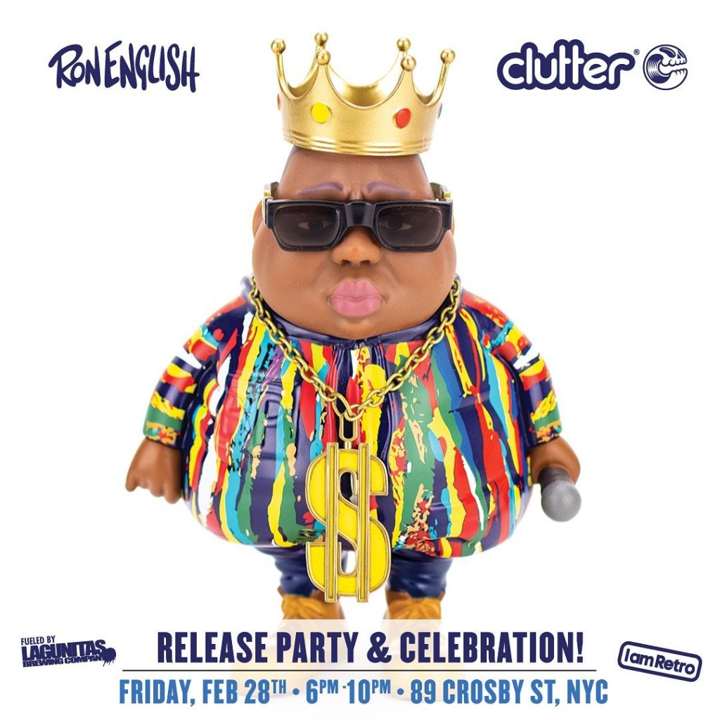The Toy Chronicle Ron English Big Poppa Release Party Tonight In New York City