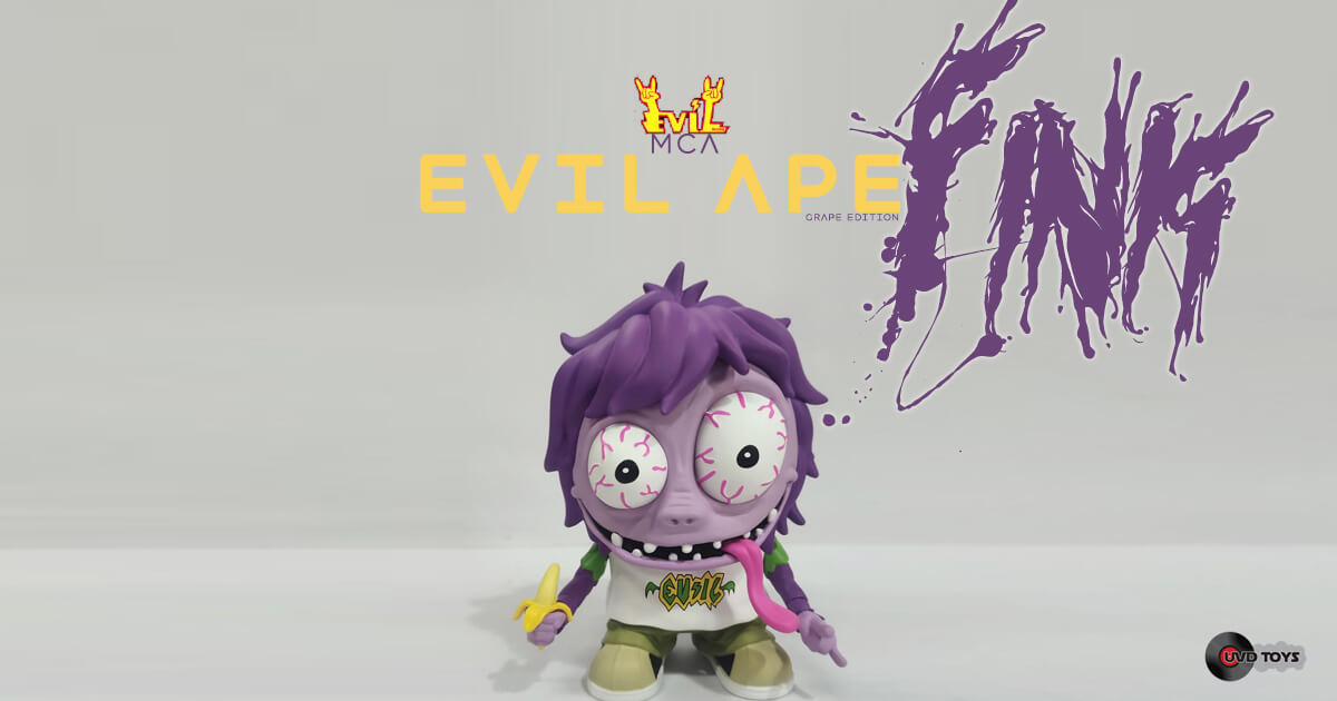 Finkg Xxx Video - The Toy Chronicle | Evil Ape Fink Grape Edition by MCA x UVD Toys
