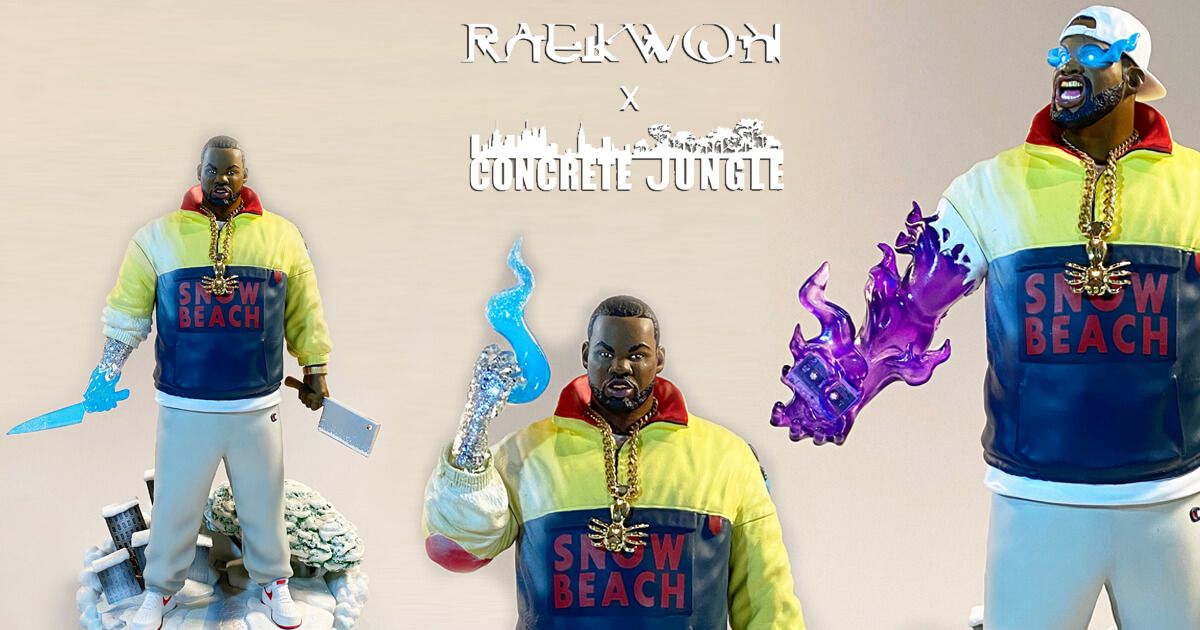 The Toy Chronicle Raekwon By Steven Cartoccio Of Concrete Jungle