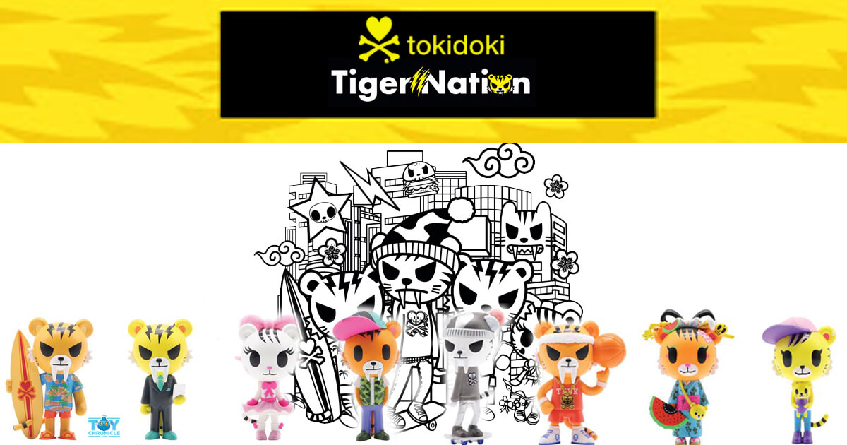 tokidoki's Tiger Nation blind box series