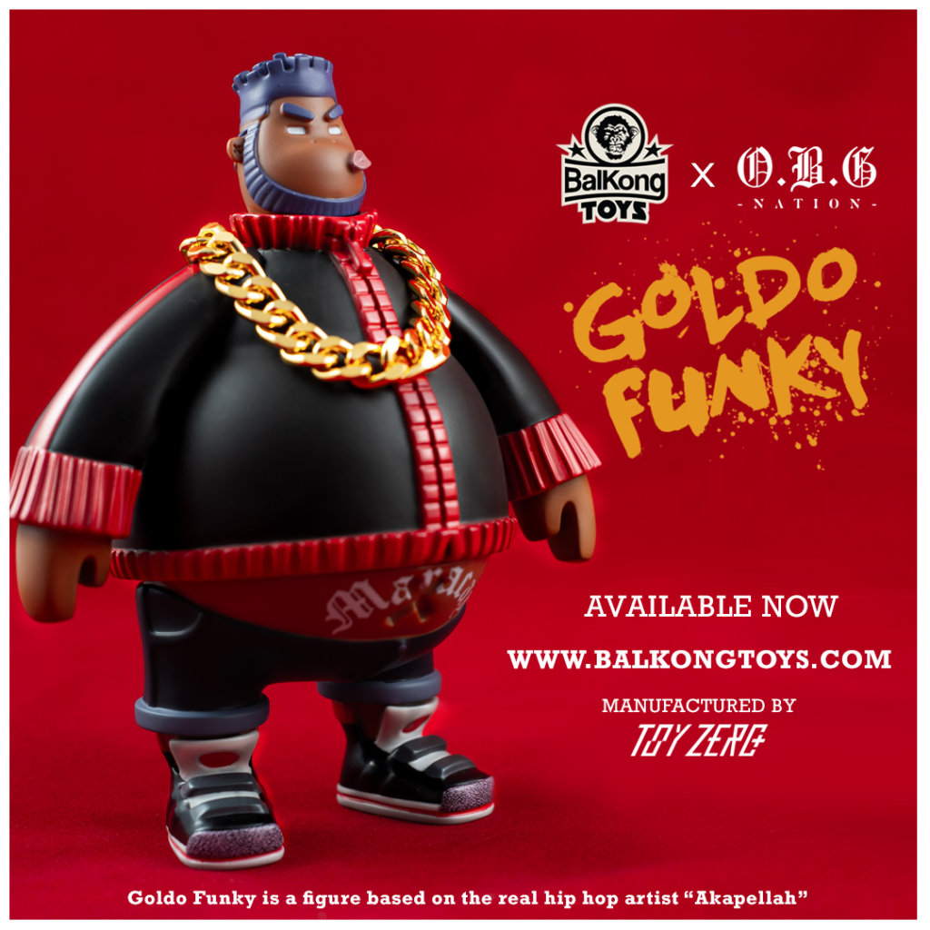 The Toy Chronicle Goldo Funky By Balkong Toys X O B G Nation