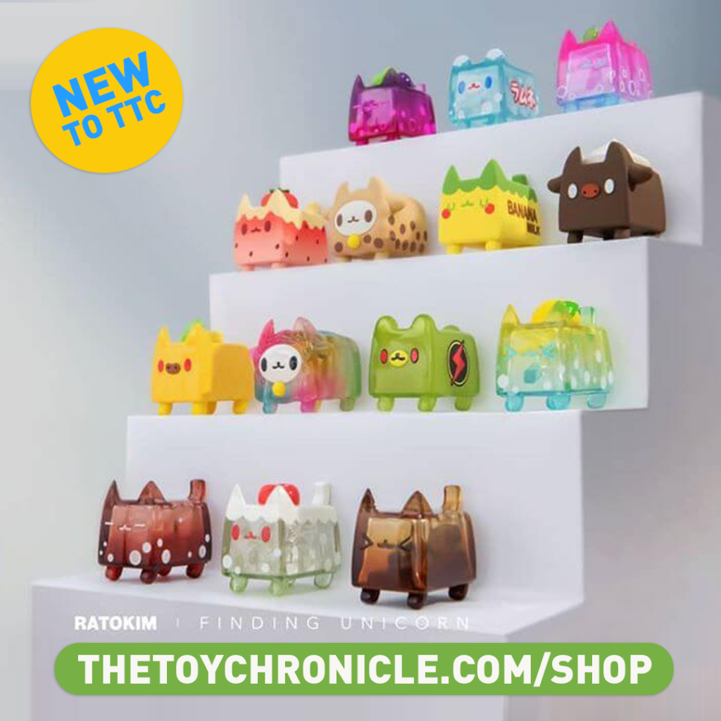 BOXCAT blind box series by Rato Kim x Finding Unicorn