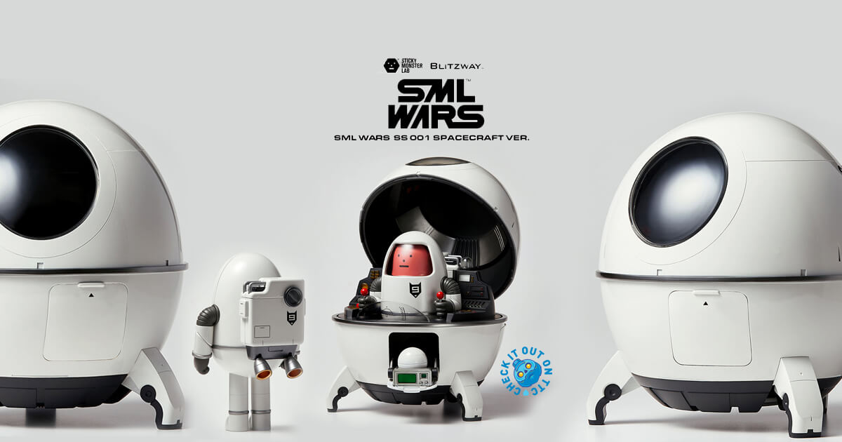 The Toy Chronicle Sml Wars Ss 001 Spacecraft Ver By Sticky Monster Lab X Blitzway