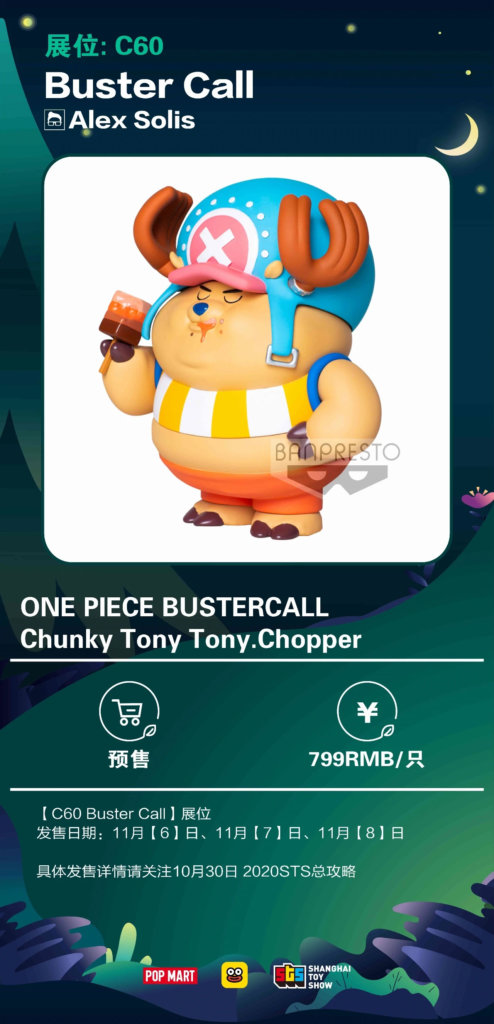 The Toy Chronicle Chunky Luffy And Chopper The Famous Chunkies By Alex Solis X Bustercall One Piece Project