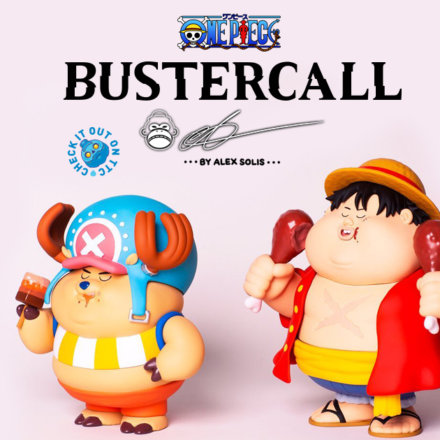 Chunky Luffy And Chopper The Famous Chunkies Series By Alex Solis X Bustercall One Piece Project Ttf Laptrinhx News