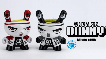 custom-5oz-dunny-micro-run-clutter-hot-actor-ttc