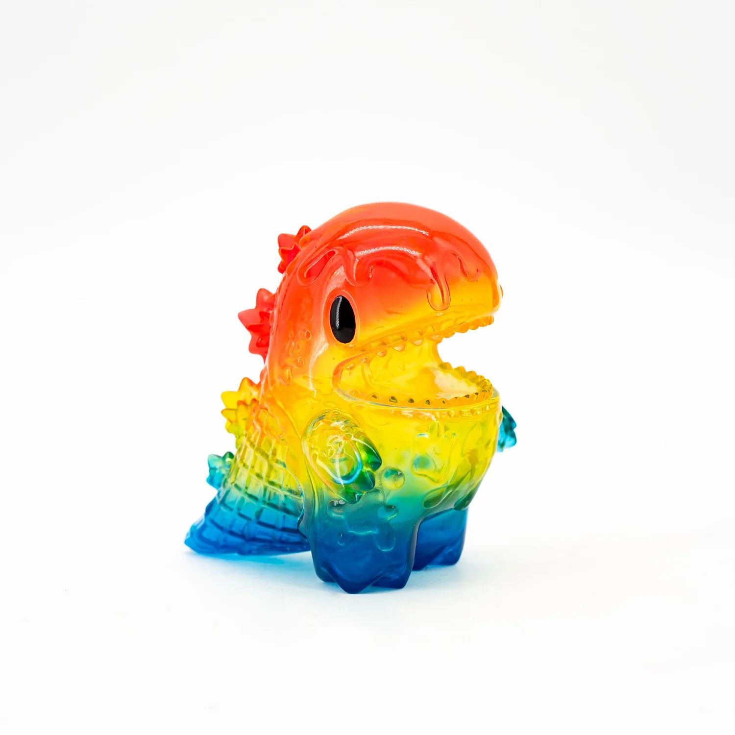 RAINBOW ICE CREAM LITTLE DINO By Ziqi Monster Little x Unbox Industries -  The Toy Chronicle