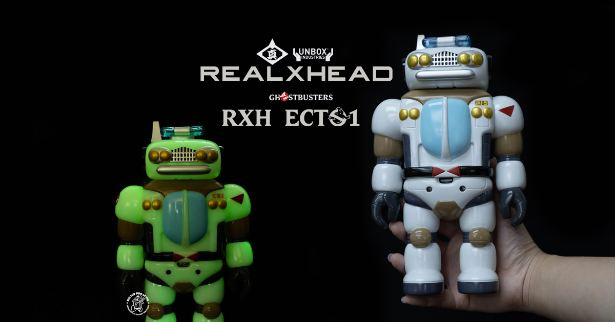 Ghostbusters RXH ECTO-1 V1 x V2 by REALxHEAD x Unbox 