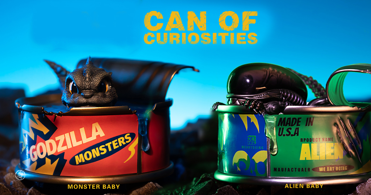 Weartdoing Presents the Can of Curiosities MONSTER and ALIENs ...