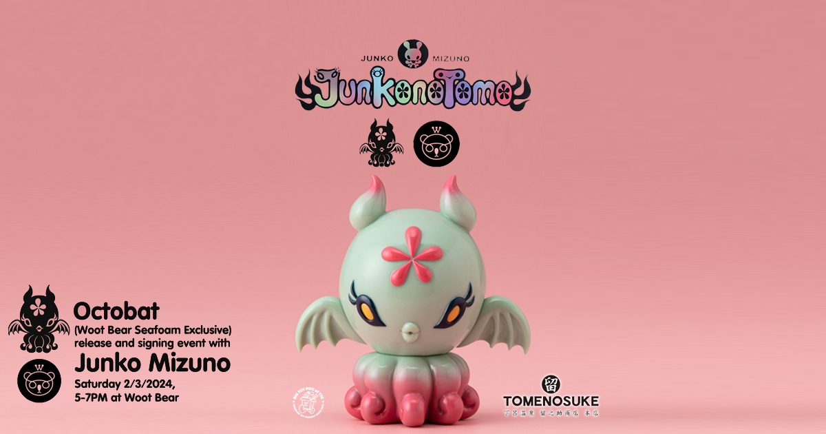 Junko Mizuno x Tomenosuke Presents Seafoam Octobat Woot Bear