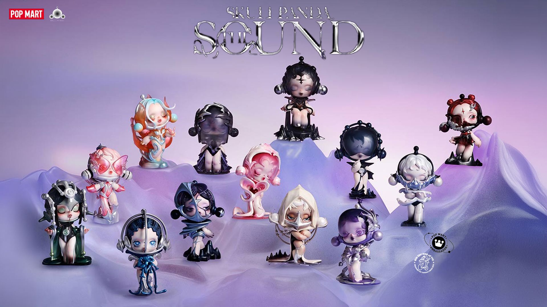 POP MART x SKULLPANDA The Sound Blind Box Series - The Toy Chronicle